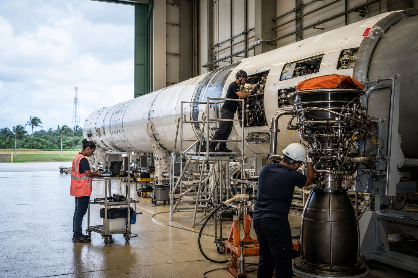 Miura 5 en préparation pour consolider son service commercial et accroître ses capacités orbitales.