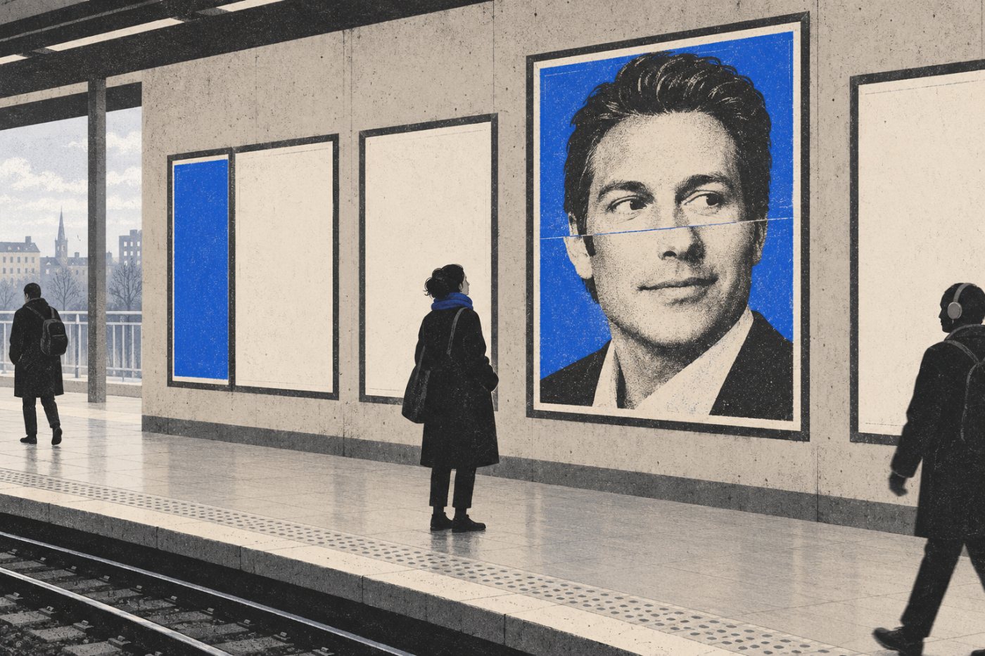 En manipulerad kändisannons ger sken av att rekommendera en investering.