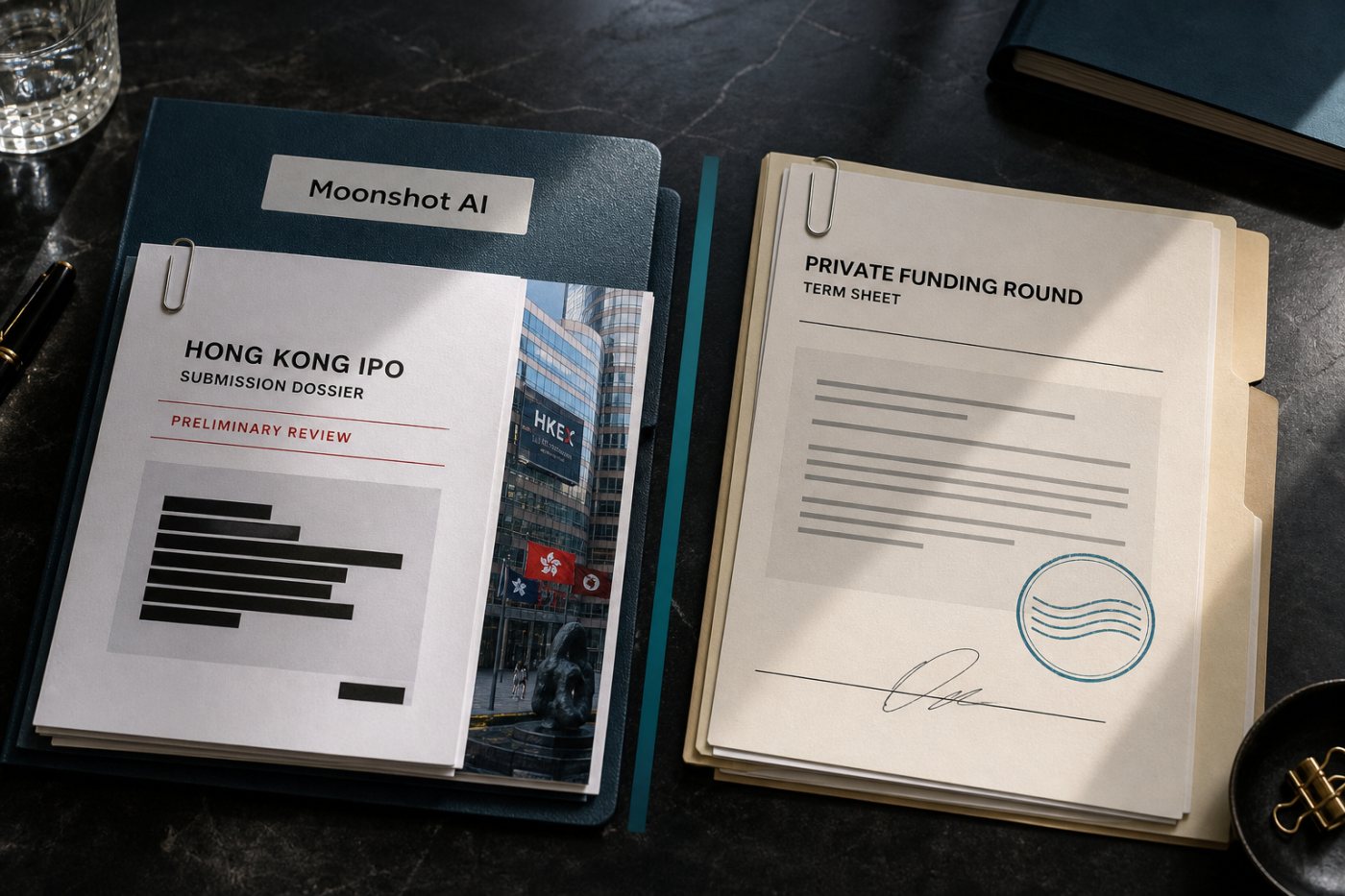 Moonshot AI의 30억 달러 IPO 조달 목표와 500억 달러 사전 투자 가치평가를 분리해 검토하는 과정