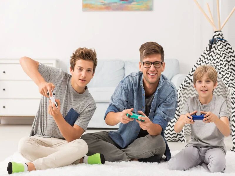 Entertain the Family with Video Games