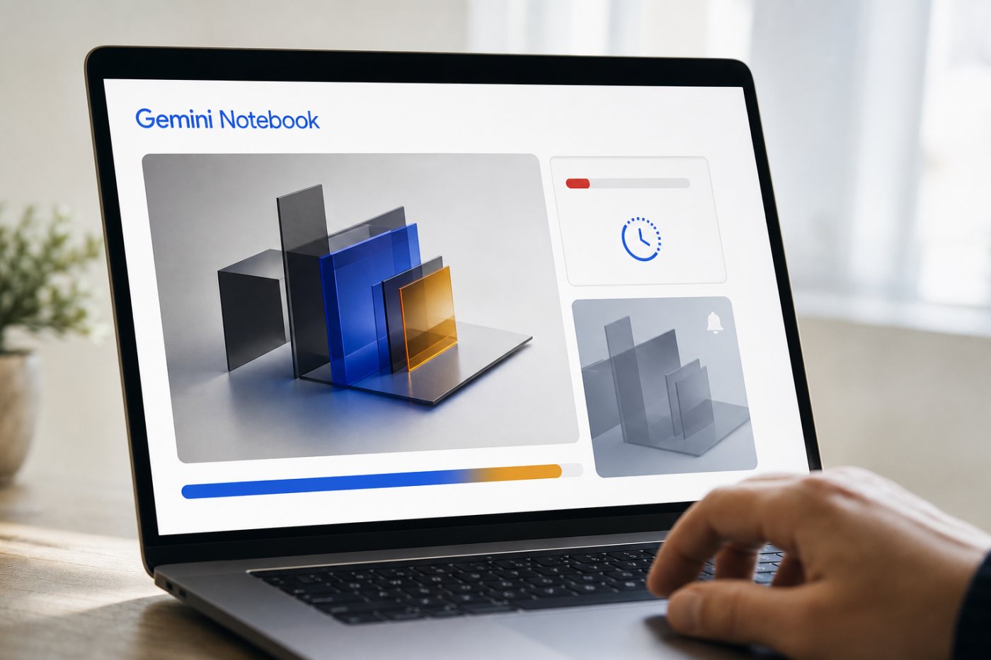 Gemini Notebook chat-এ refresh-এর সময় এবং Studio output-এর প্রত্যাশিত usage দেখা যাচ্ছে