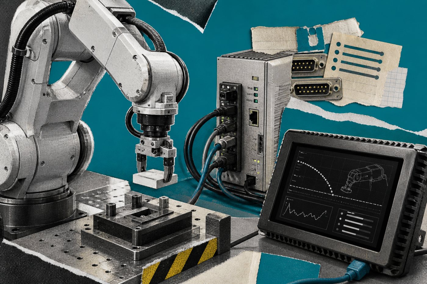 Driver MHS chuyển lệnh của tác nhân tới cánh tay robot và trả trạng thái vận hành về hệ thống.