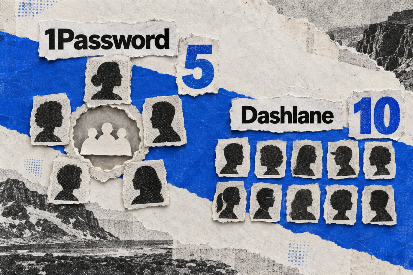Fjölskylduleið 1Password rúmar fimm notendur en Friends & Family hjá Dashlane rúmar tíu reikninga.