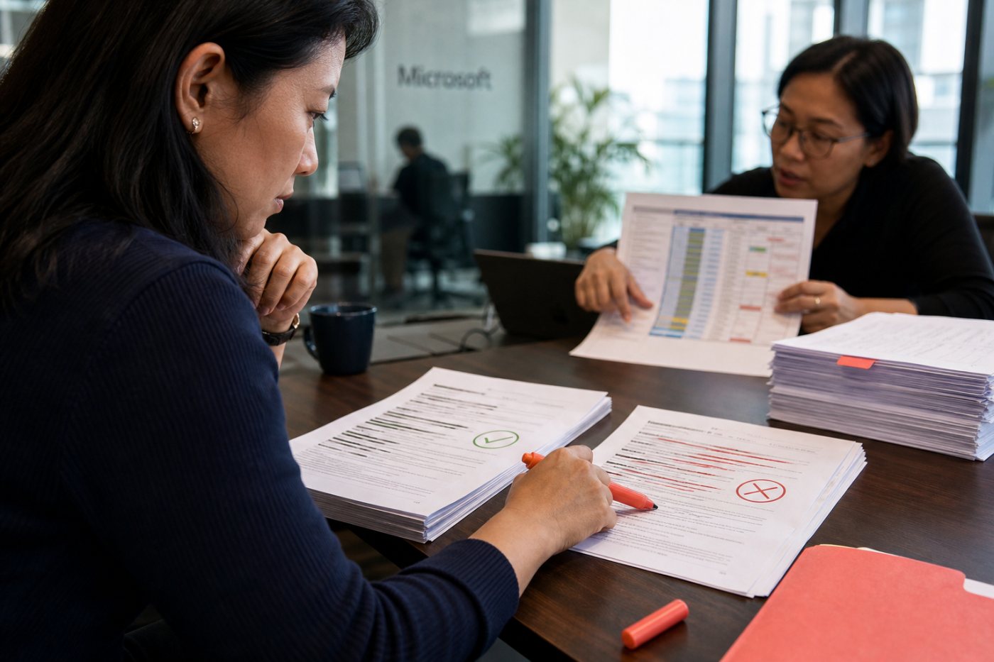 Microsoft mencocokkan konsumsi token dengan hasil kerja, mutu, dan pekerjaan ulang untuk menilai dampak per token.