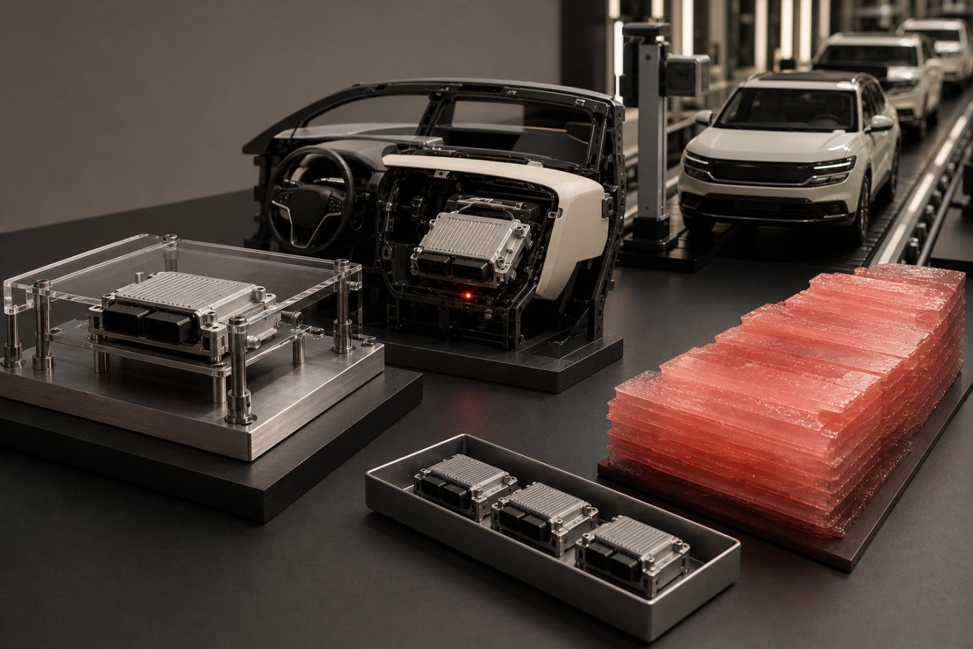Passage d’un programme QNX remporté aux redevances comptabilisées lors de la production effective.