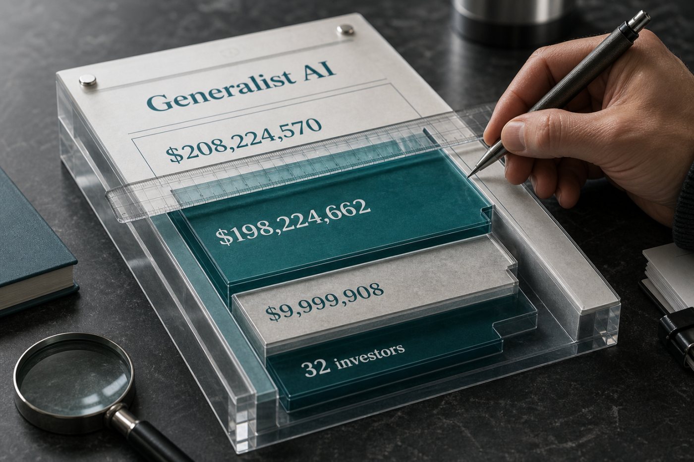 Generalist AI Form D kaydında toplam arz, satılan tutar, kalan bölüm ve 32 yatırımcının karşılaştırılması