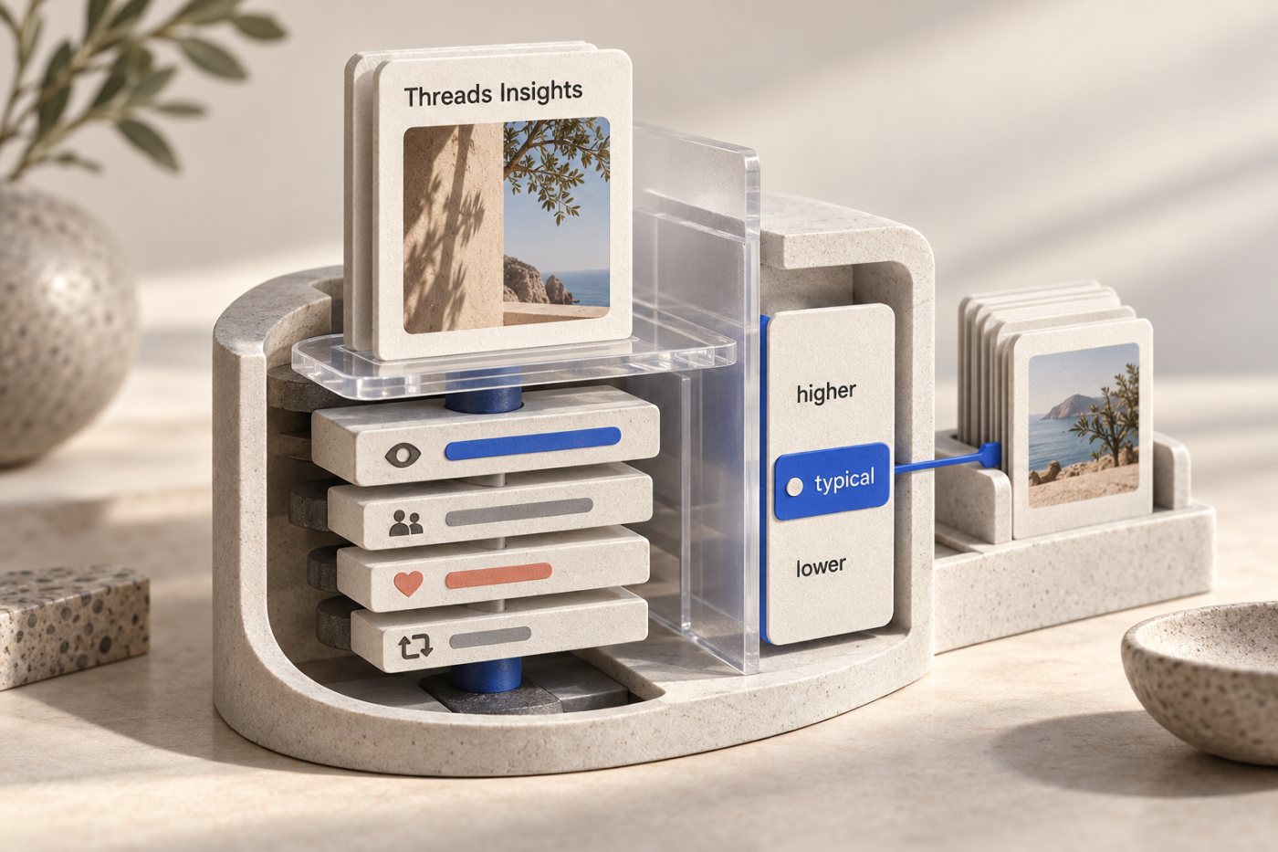 Threads Insights-এ একটি post-এর AI সারাংশ ও সাম্প্রতিক baseline-এর তুলনা যাচাই