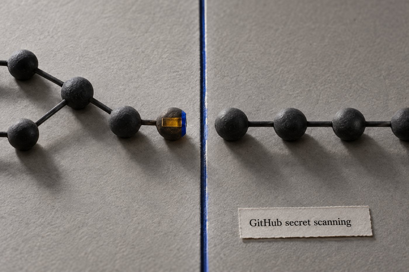 Un push con una chiave Anthropic di servizio si ferma prima di entrare nella cronologia remota di GitHub.