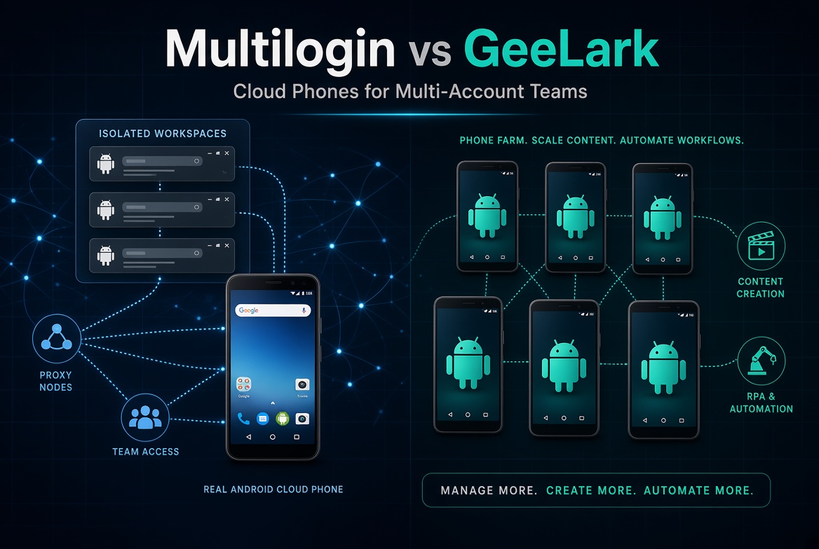How to choose between Multilogin and GeeLark platforms? Which Ones Should You Choose?