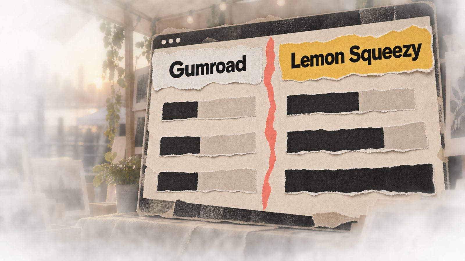 Gumroad apo Lemon Squeezy: 10% përballet me 5% + 0,50 dollarë