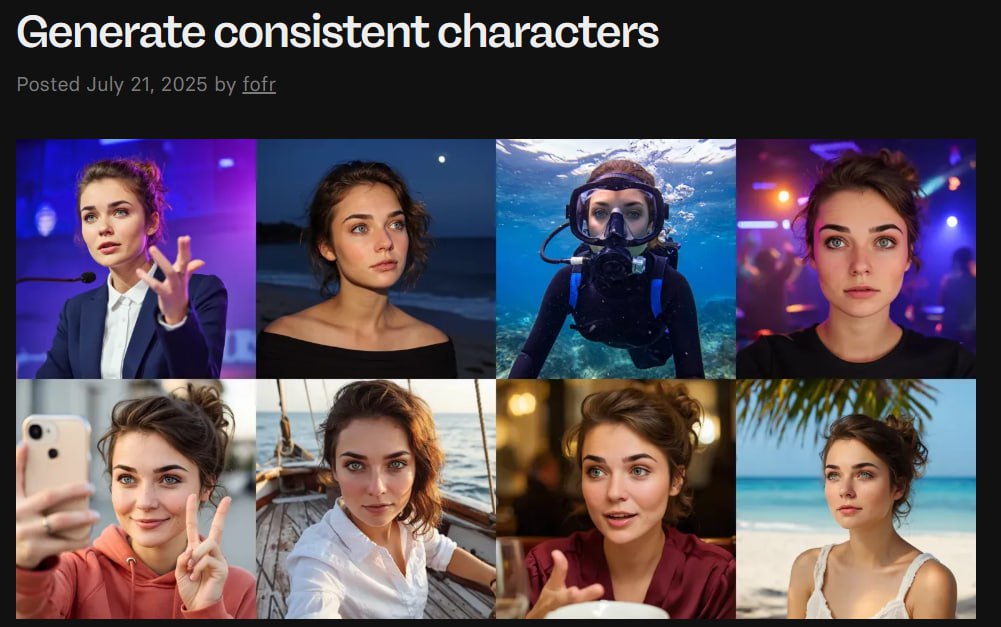 Consistent Characters in Image Generators: A New Era of AI Creativity