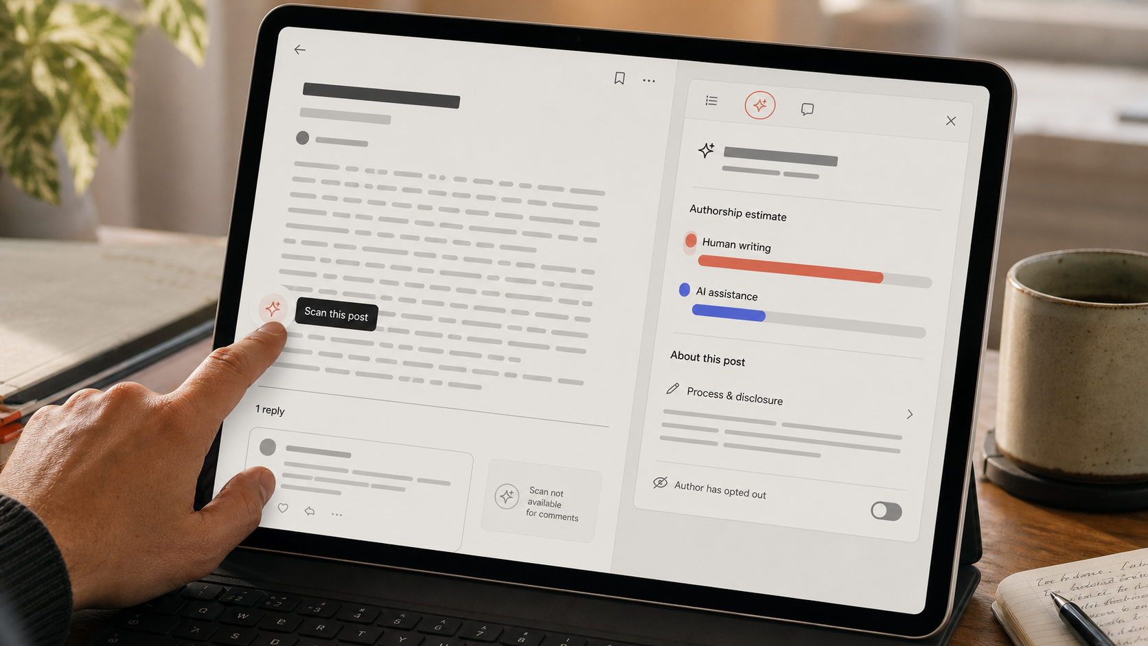 Substack Adds Pangram AI Detection to Posts, Notes, and Comments