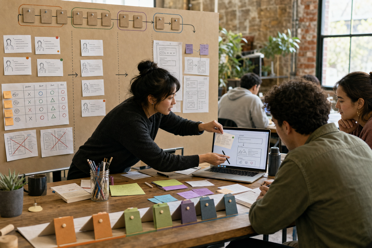 A focused AI MVP processes a sample request and produces a human-reviewed draft result.