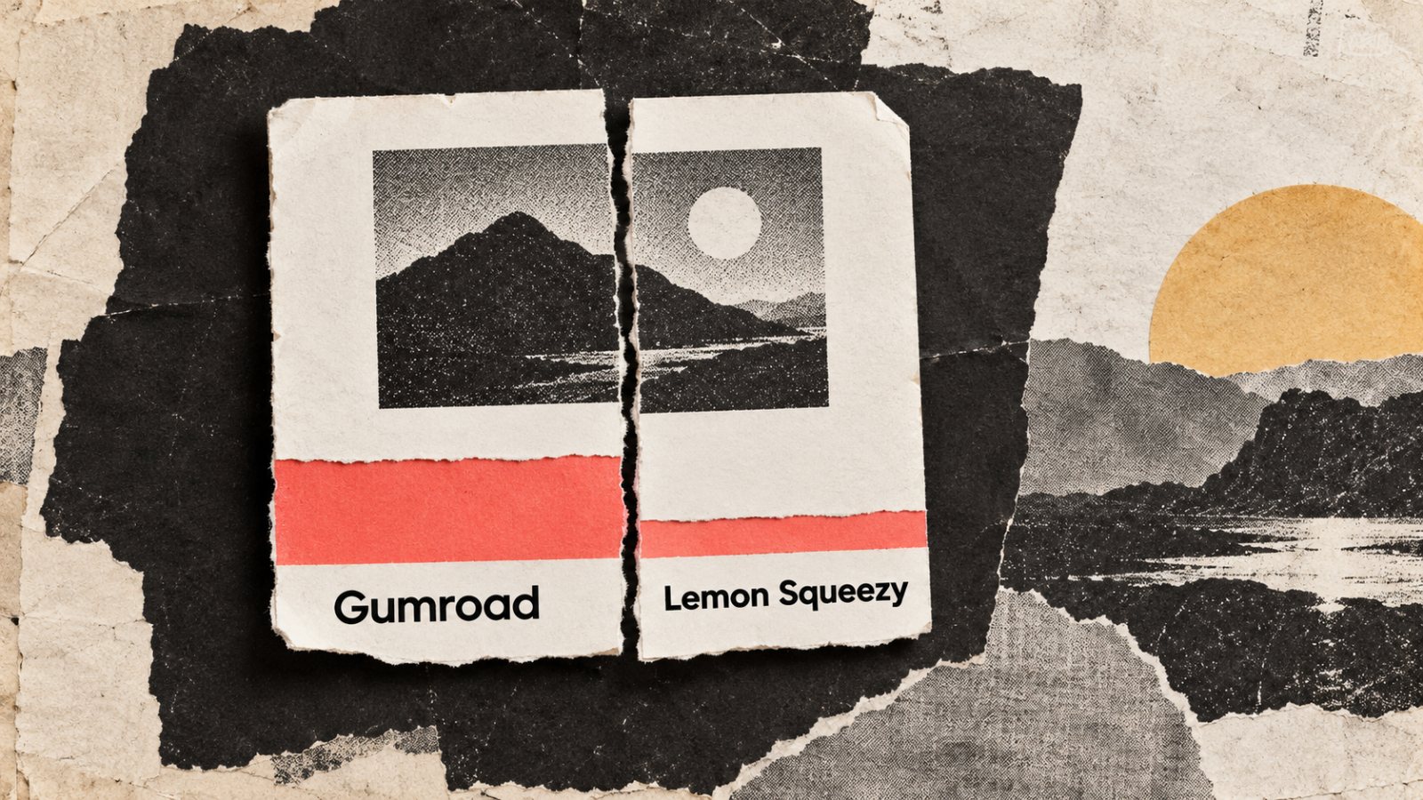 Gumroad ar Lemon Squeezy: 50 USD pardavimas kainuoja 5,50 arba 3 USD