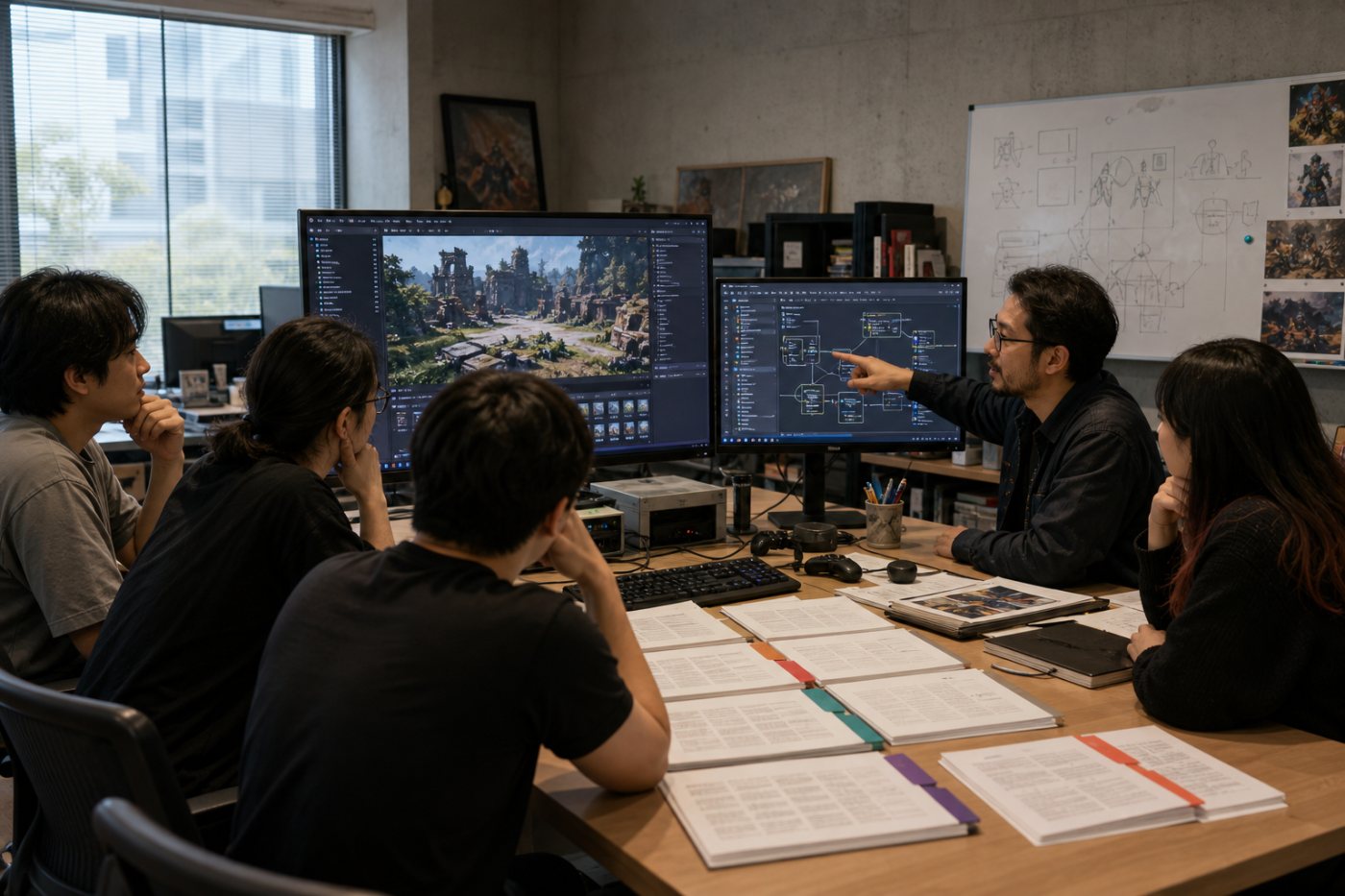 এশিয়ার একটি game studio-তে স্থানীয় সহায়তাসহ W4 Games-এর Godot enterprise workflow মূল্যায়ন।