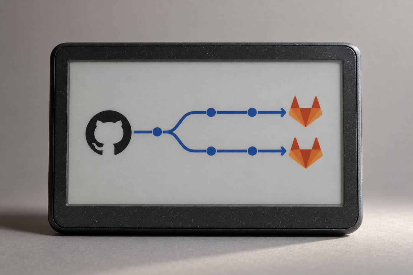 GitHub deposunun GitLab’a yansıtılması ve açık pull request güncellemesinin ayrı işlem hatları oluşturması.
