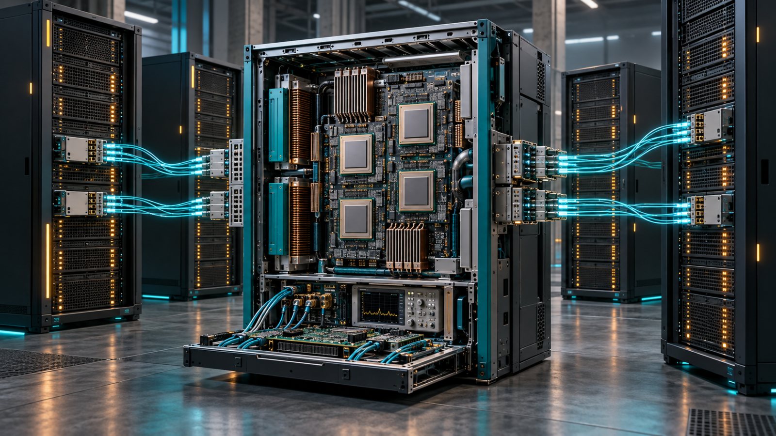 AWSのAI推論をQualcommが支援、光接続は1.6Tbpsへ