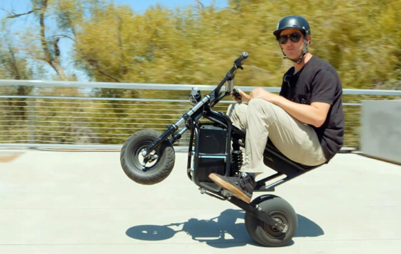 U.S. Startup Unveils Electric Bike That Pops Wheelies at the Push of a Button