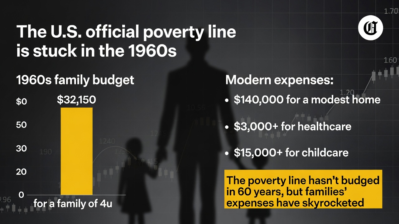$32,150 vs. $140,000: How America’s Official Poverty Measure Systematically Hides Economic Fragility