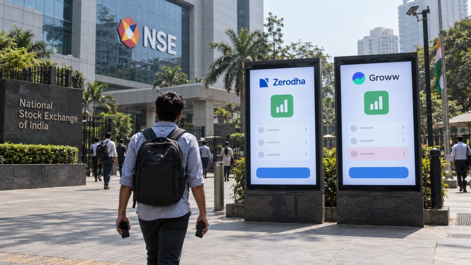 Zerodha या Groww: मुफ्त डिलीवरी और ₹5 न्यूनतम शुल्क चुनाव बदलते हैं