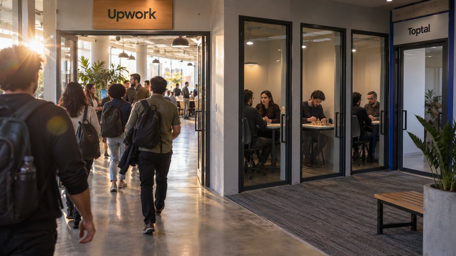 Upwork یا Toptal؛ ورود فوری در برابر فیلتر کمتر از ۳٪