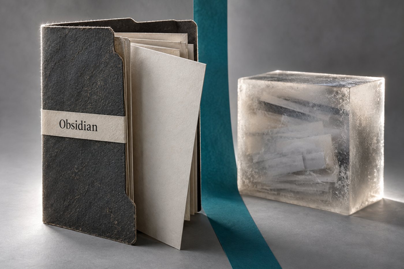 فایلهای محلی Obsidian قابلدسترسی میمانند، اما نسخهٔ راهدور در Obsidian Sync رمزگذاری میشود.