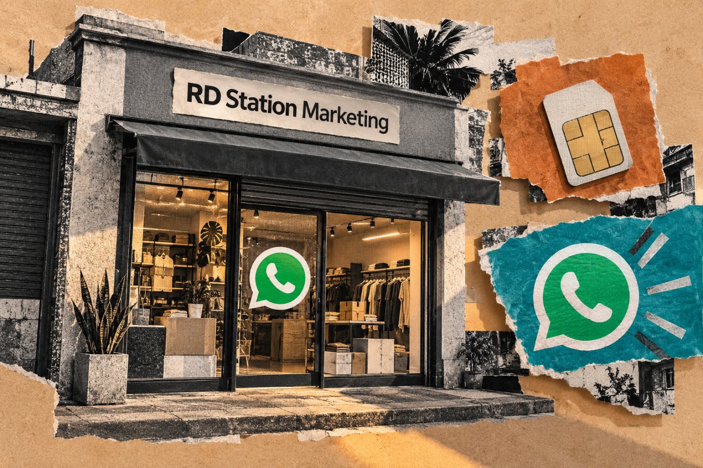 No RD Station Marketing, o botão de contato por WhatsApp e as mensagens automáticas por WhatsApp ou SMS têm funções e custos distintos.