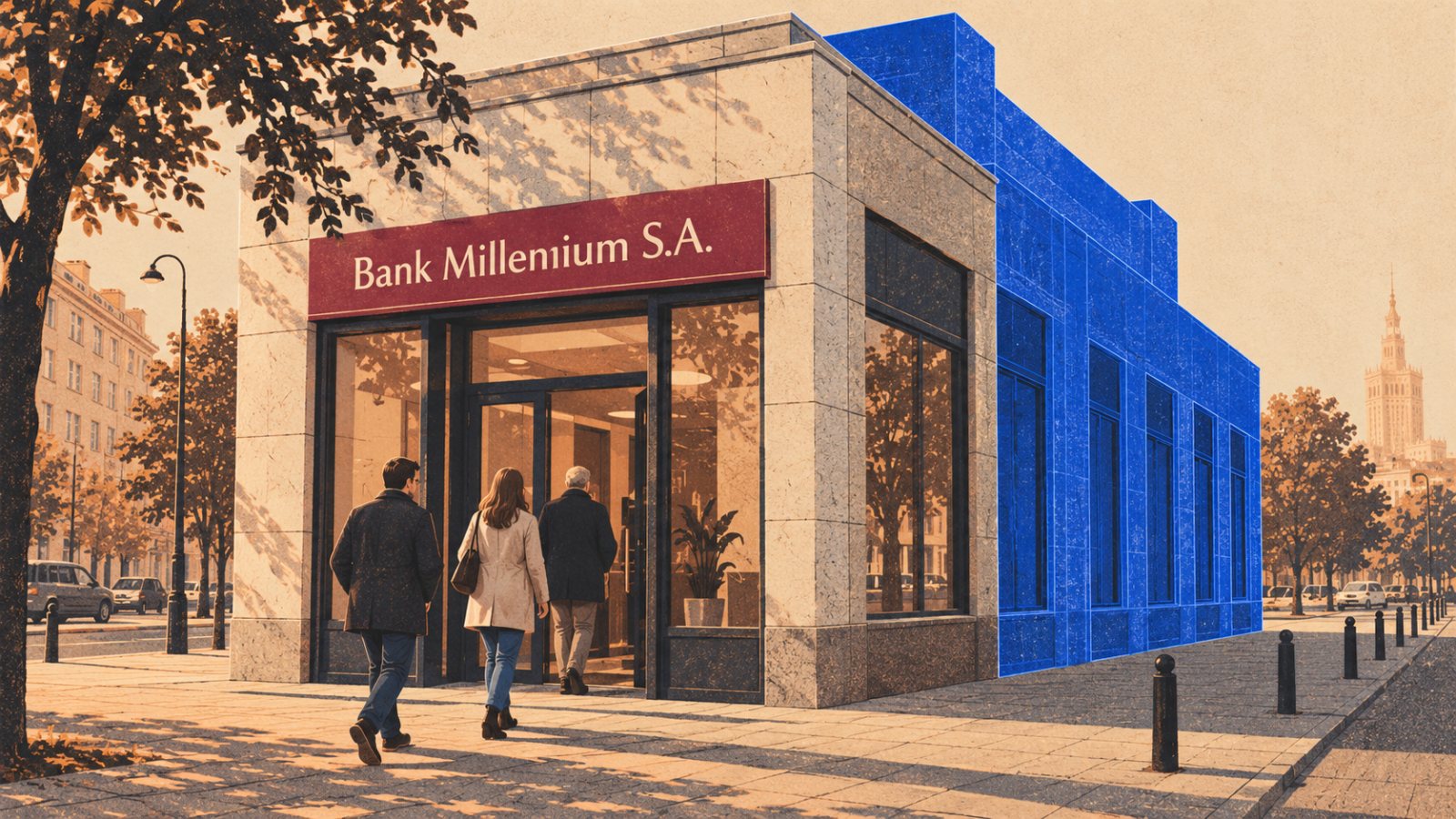 Millennium przenosi ryzyko 6 mld zł kredytów — CET1 może wzrosnąć o 80 pb