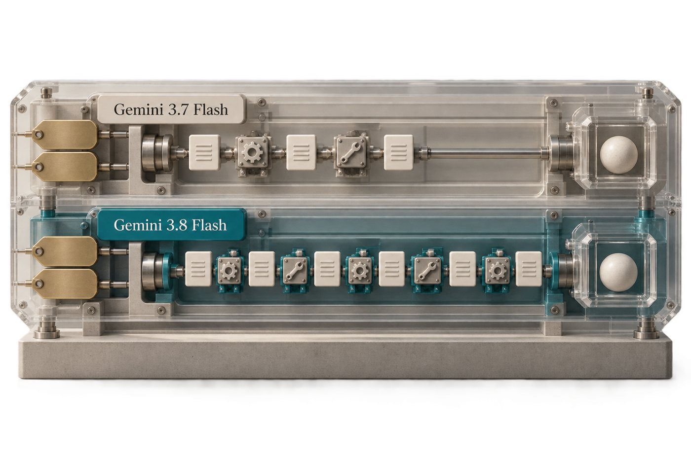 Chi phí đơn vị của Gemini 3.8 Flash ngang 3.7 Flash, trong khi mức effort cao có thể làm tăng số bước và token sử dụng.