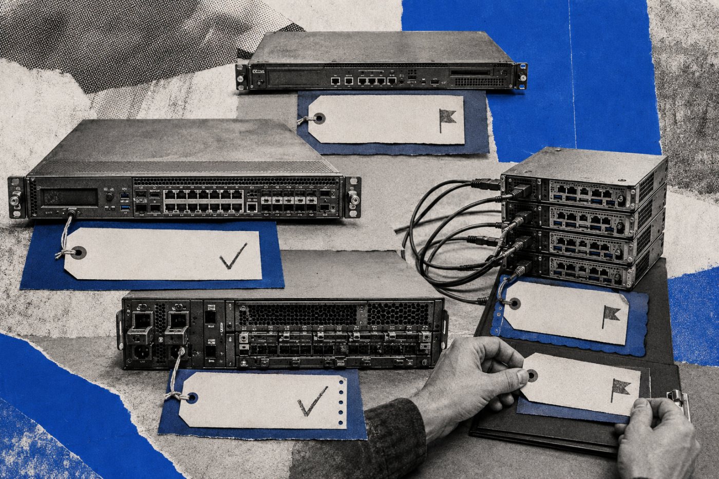 F5 appliance, management, platform and NGINX components being separated into distinct remediation records.