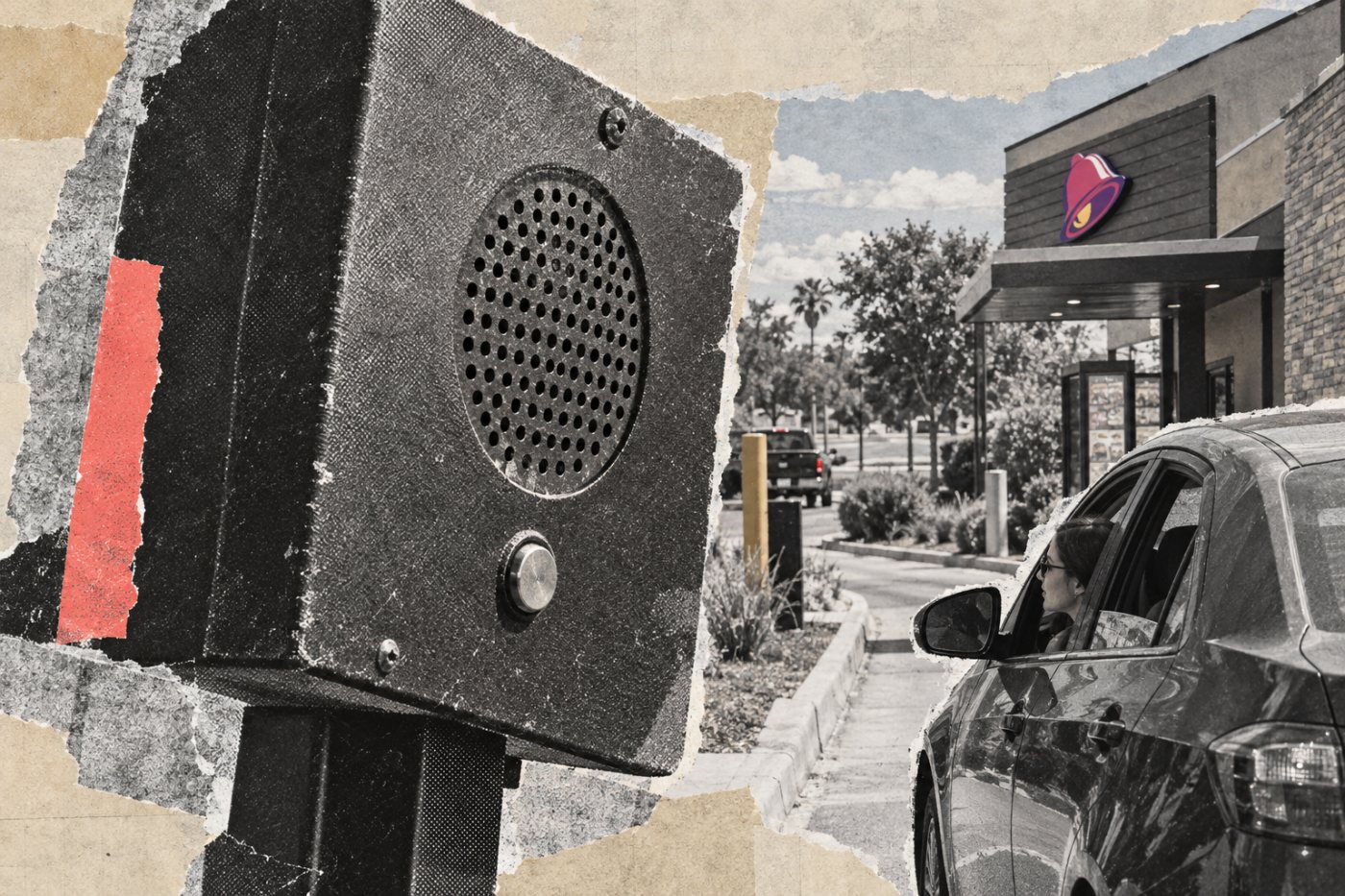 Σημείο παραγγελιών της Taco Bell στις ΗΠΑ, όπου χρησιμοποιείται η φωνητική τεχνολογία της Omilia μετά την ανακοίνωση του μεγάλου γύρου της.