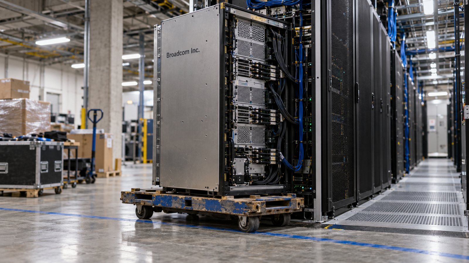 Broadcom пазычыць Anthropic да $42 млрд — пастаўшчык фінансуе пакупніка
