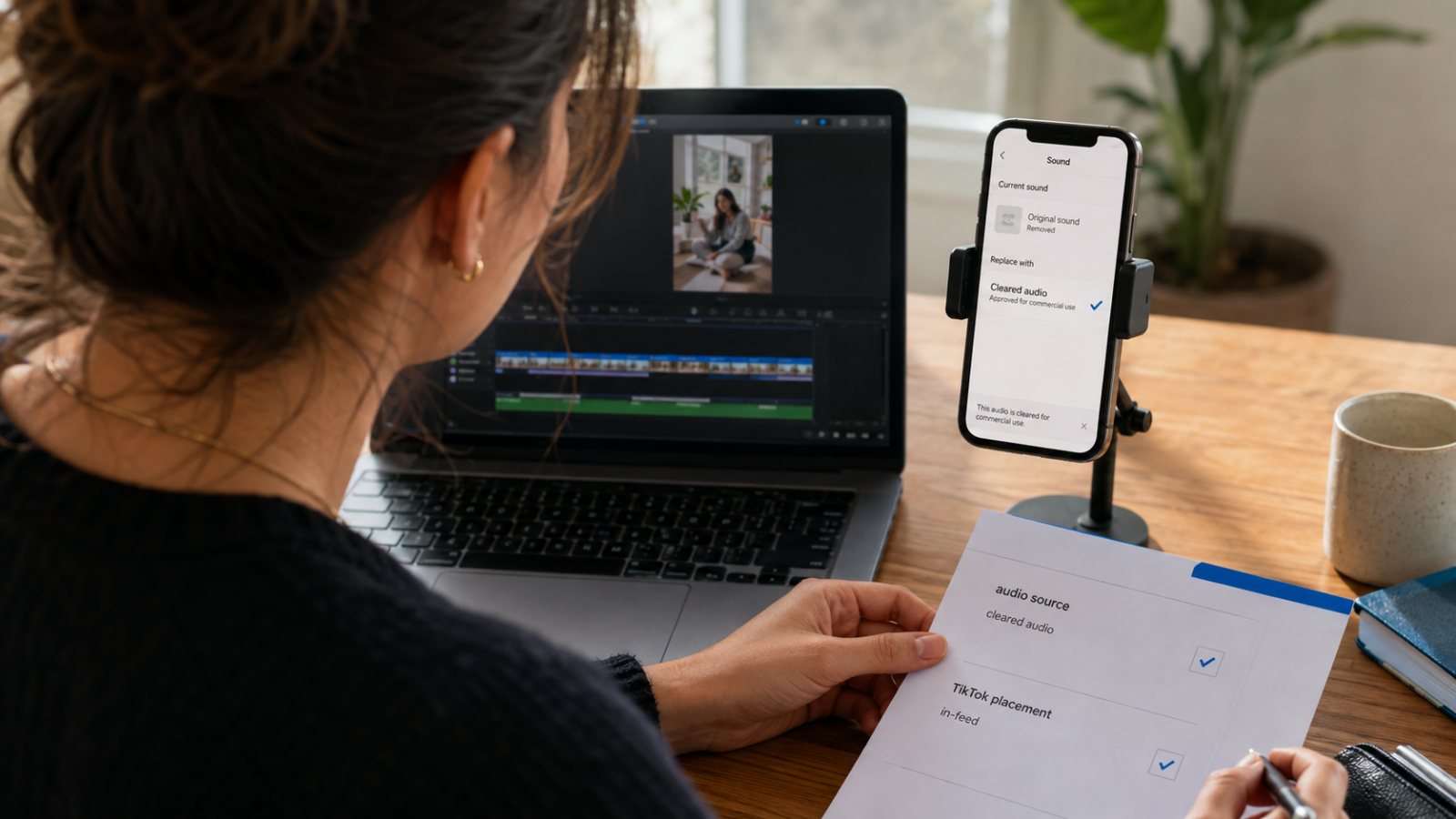 A Trending TikTok Sound May Not Cover a Sponsored Post