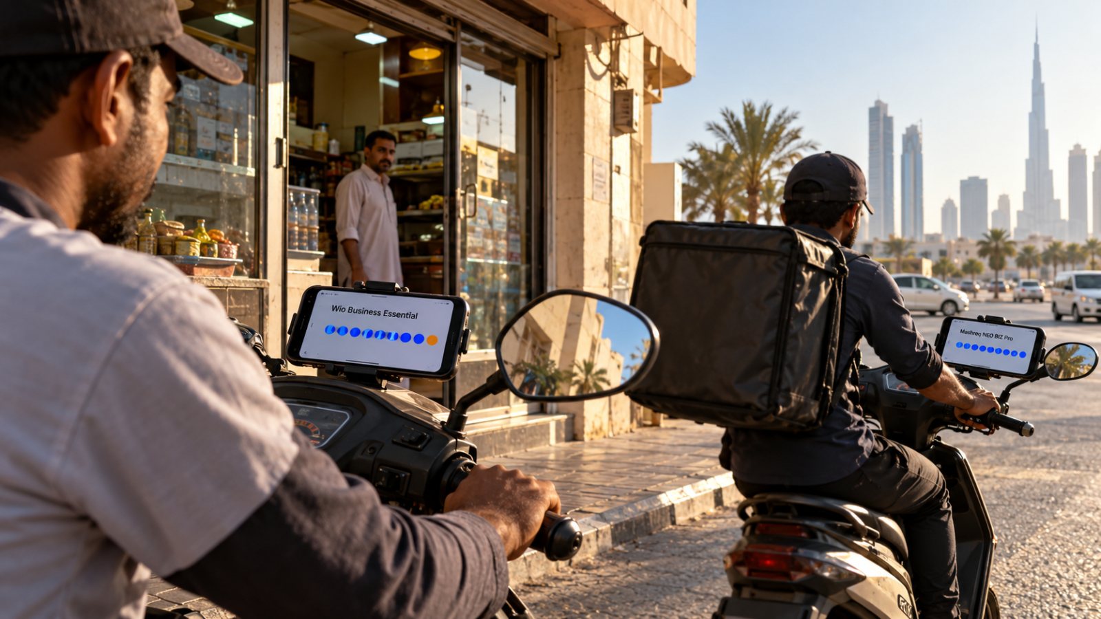 Wio أم Mashreq NeoBiz؟ عشرة تحويلات تغيّر حساب السعر المتعادل