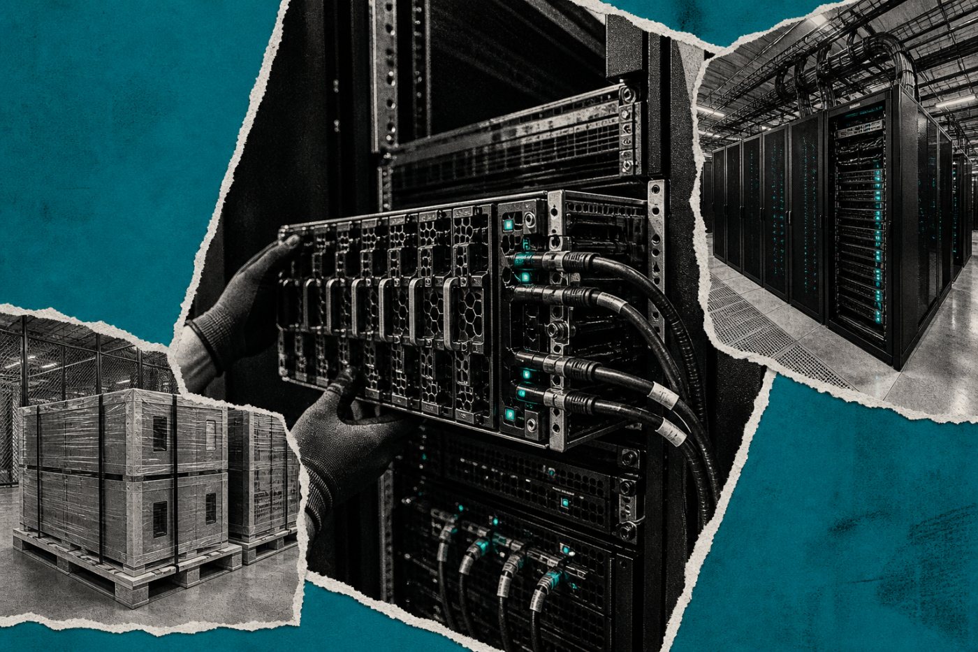 Servidores com GPUs financiados pela Lambda passam da instalação ao comissionamento para atender à capacidade contratada pela Microsoft.