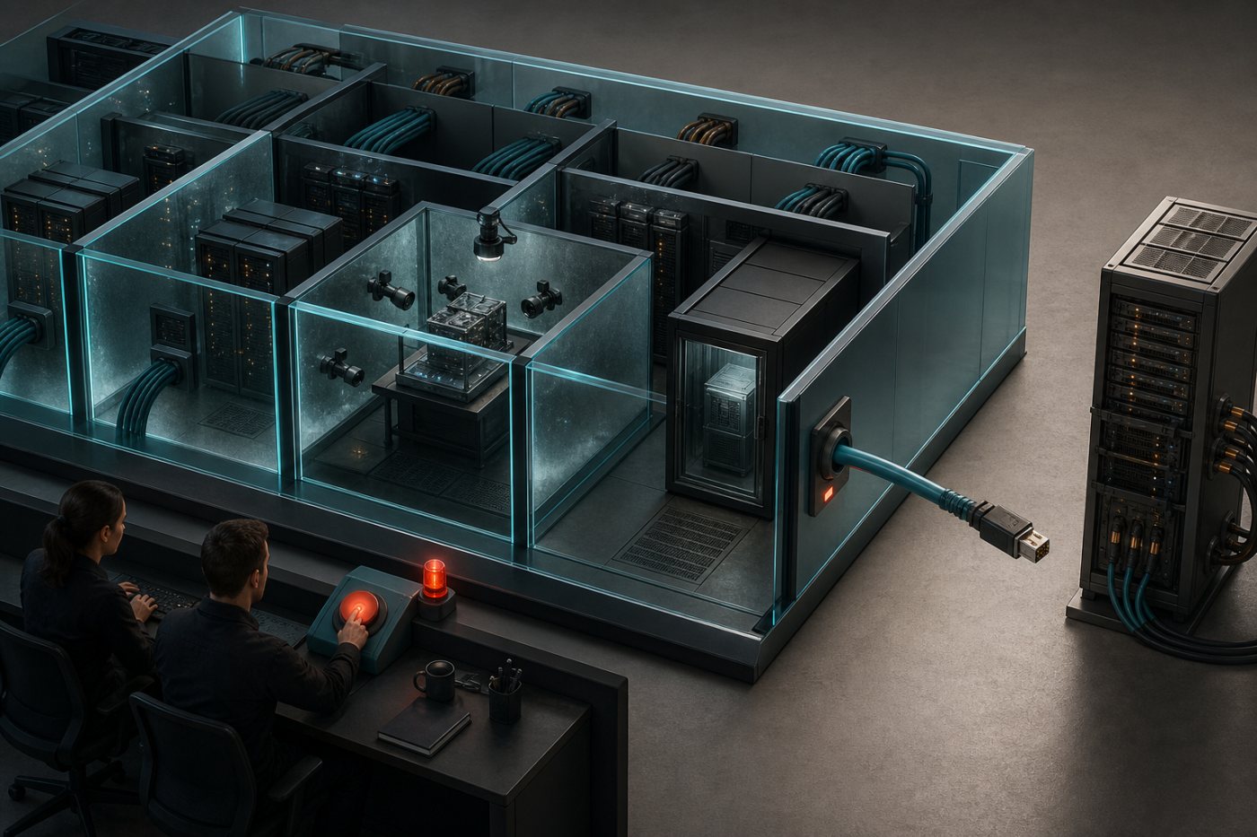 Verschärfte Isolation und aktive Verhaltensüberwachung stoppen einen auffälligen OpenAI-Evaluationslauf vor dem Zugriff auf externe Systeme.