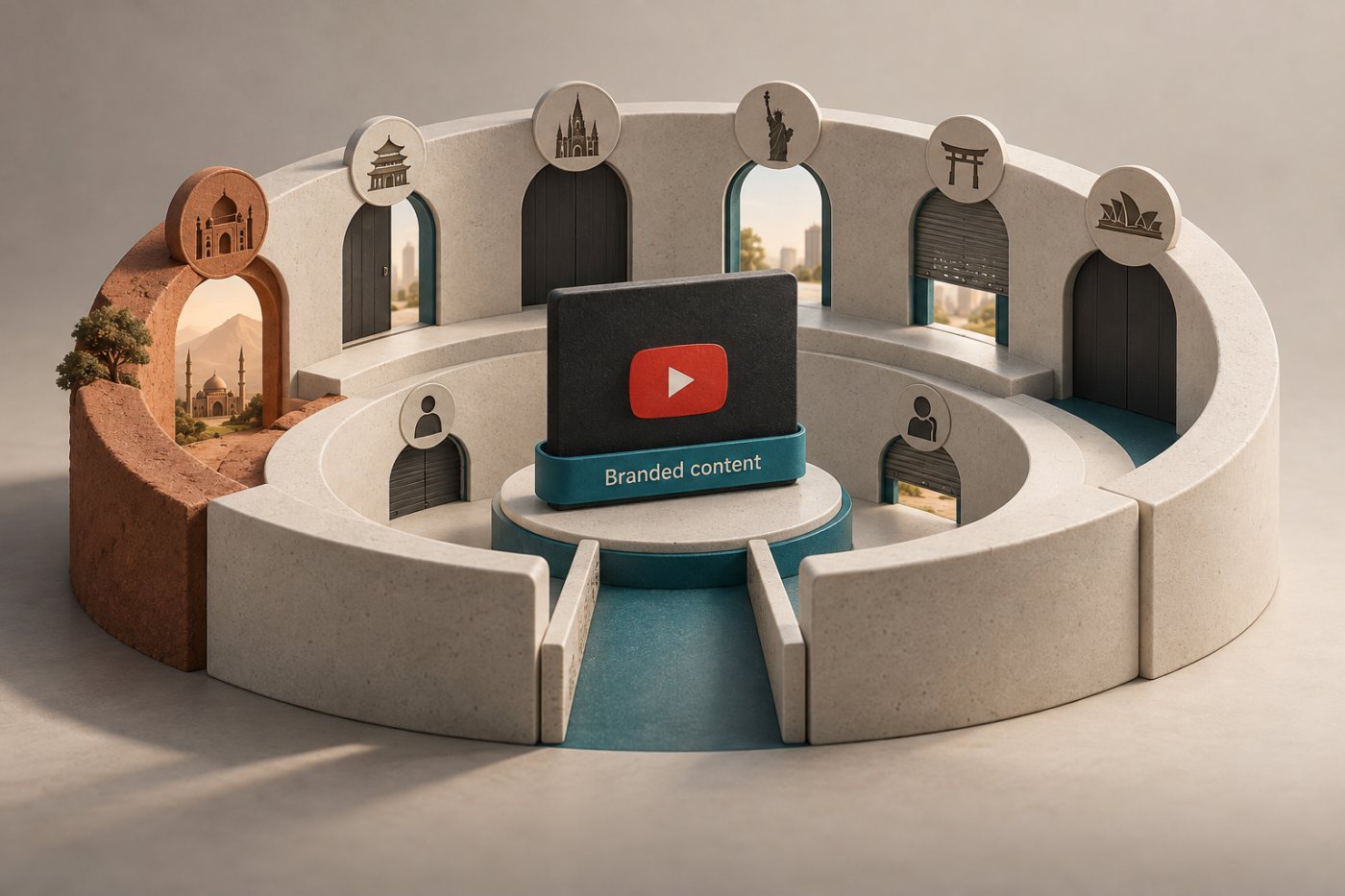 پاکستان سے شائع ہونے والی YouTube اسپانسرڈ ویڈیو پر مختلف ممالک اور عمروں کی حدود لاگو ہیں