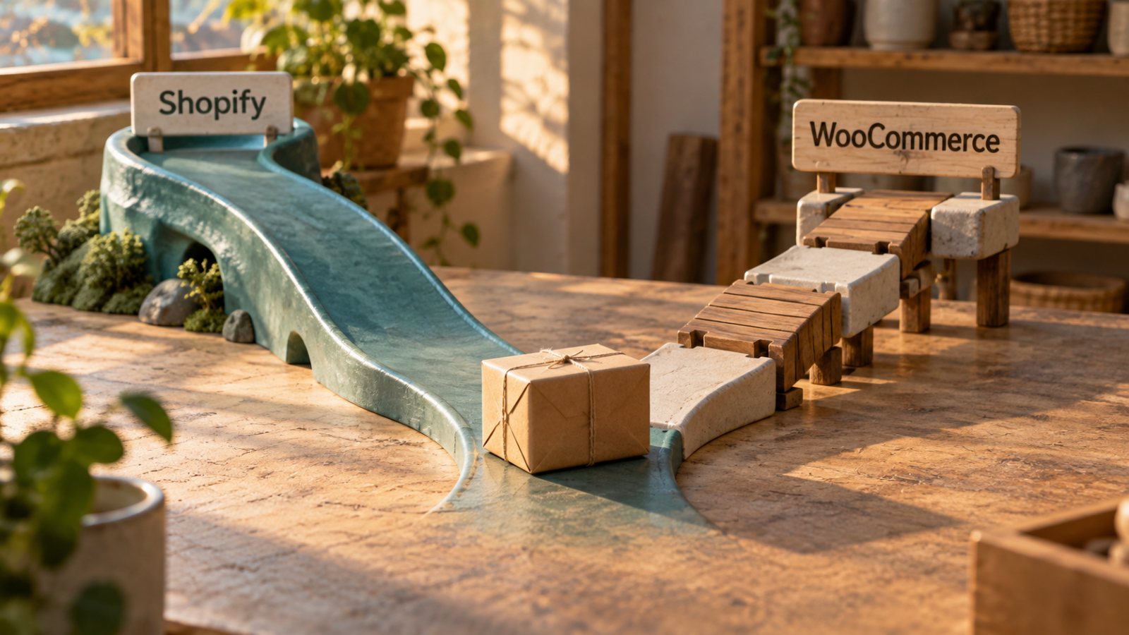 Shopify أم WooCommerce؟ السرعة الجاهزة تقابل كلفة التحكم