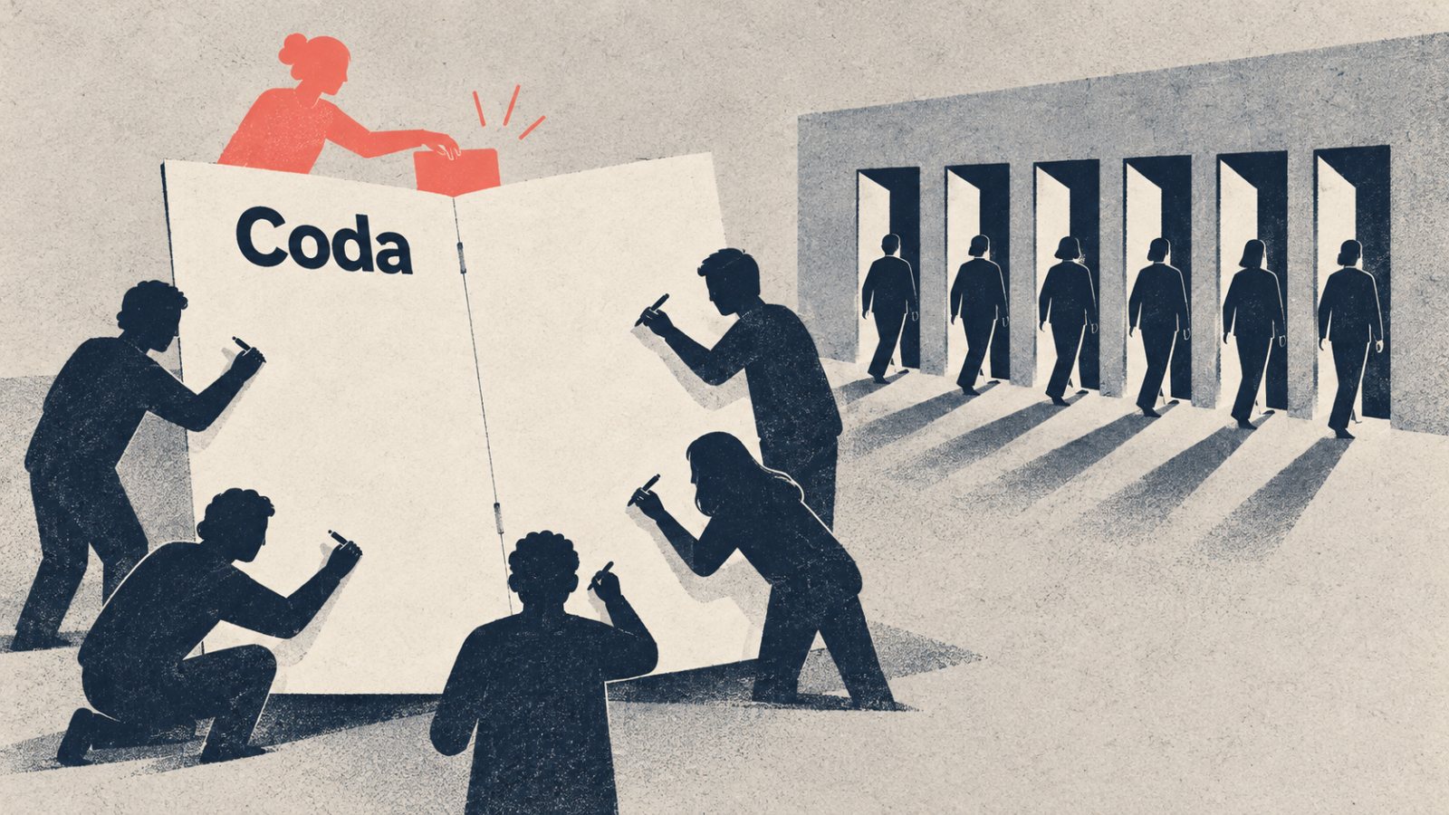 Notion sau Coda: aceeași echipă poate plăti șase locuri sau unul