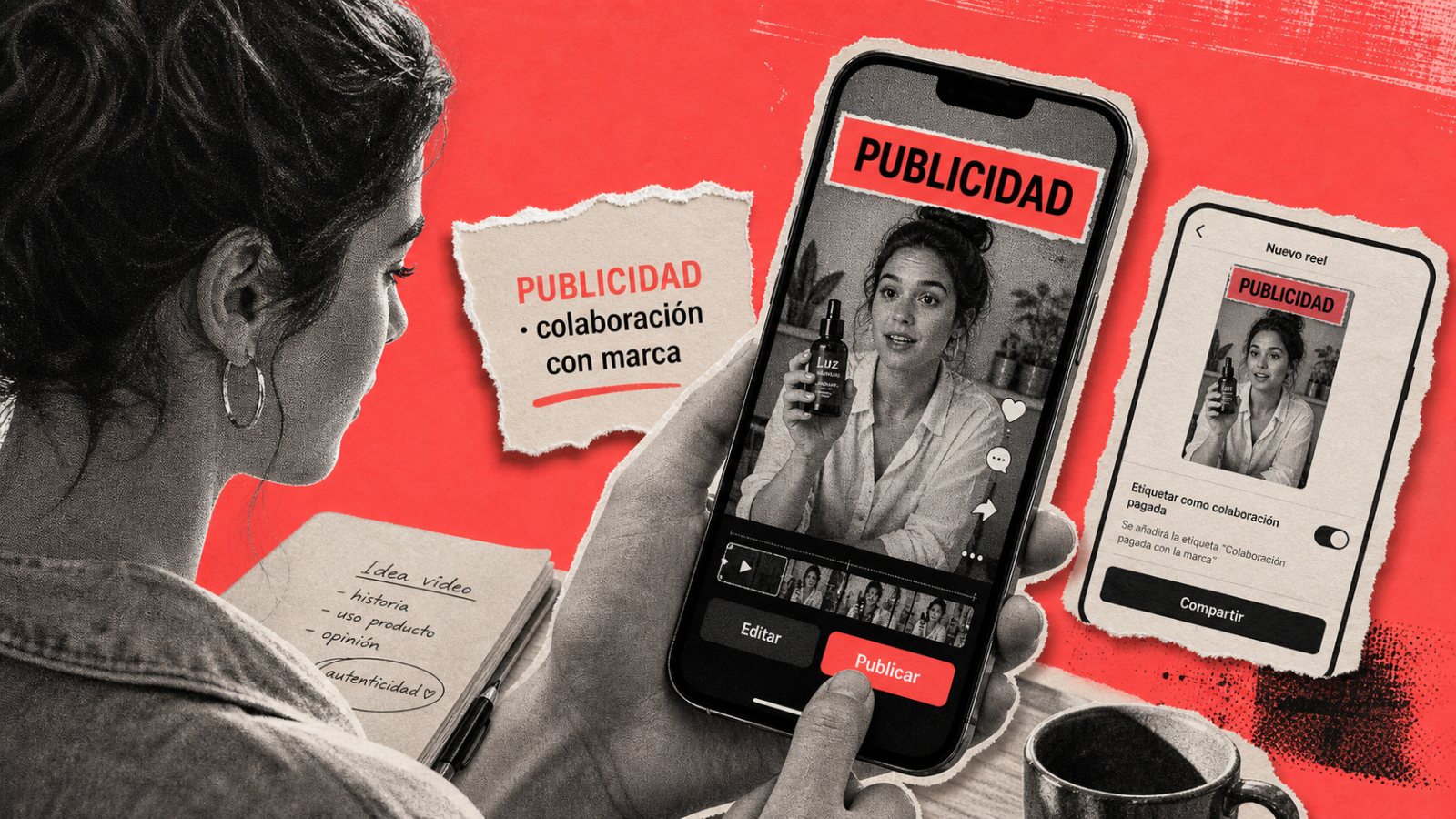 Poner “colaboración pagada” no basta: así se marca la publicidad en vídeo
