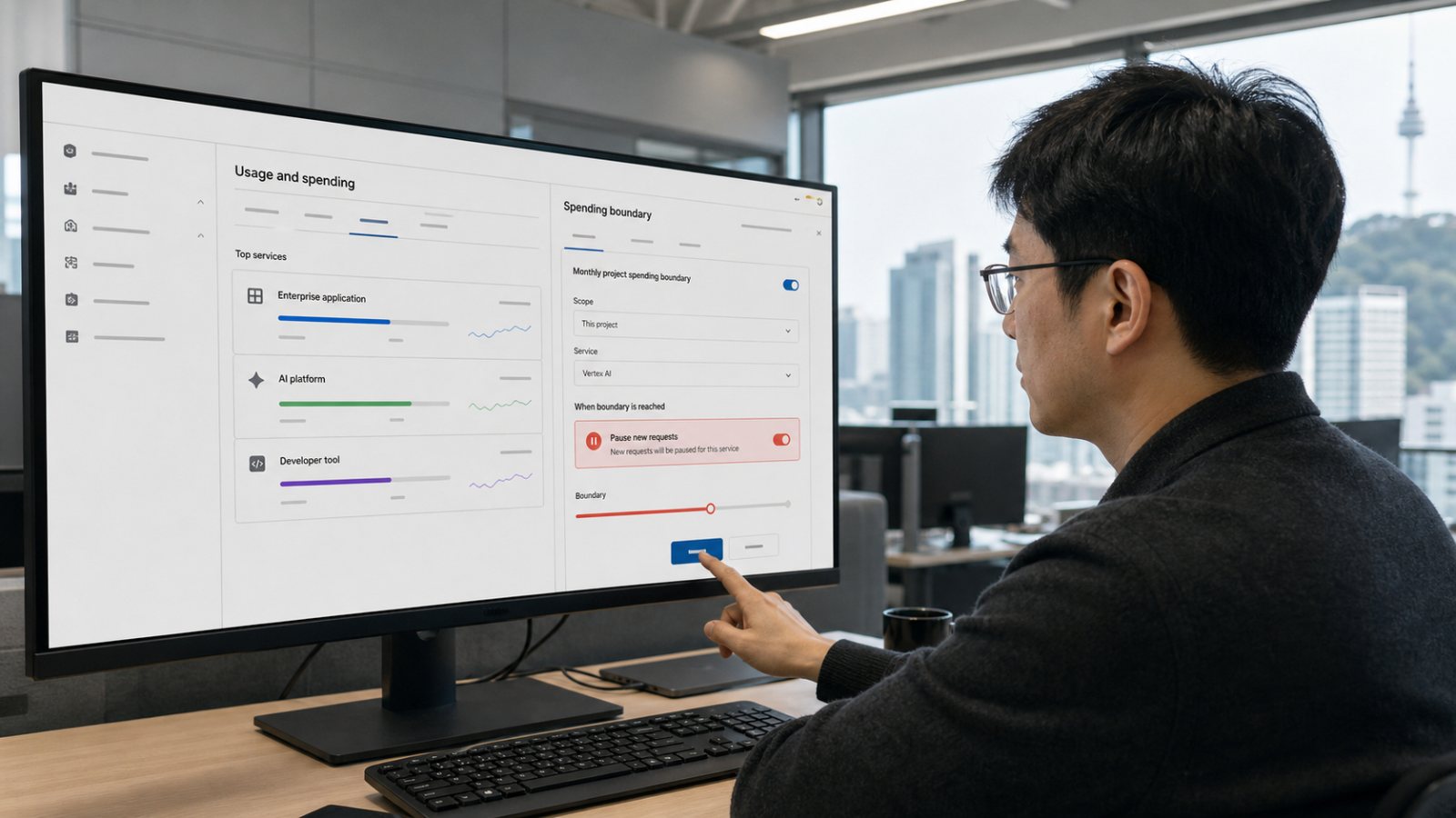 Gemini Enterprise 비용 상한 설정, 권한이 없으면 메뉴도 안 보인다