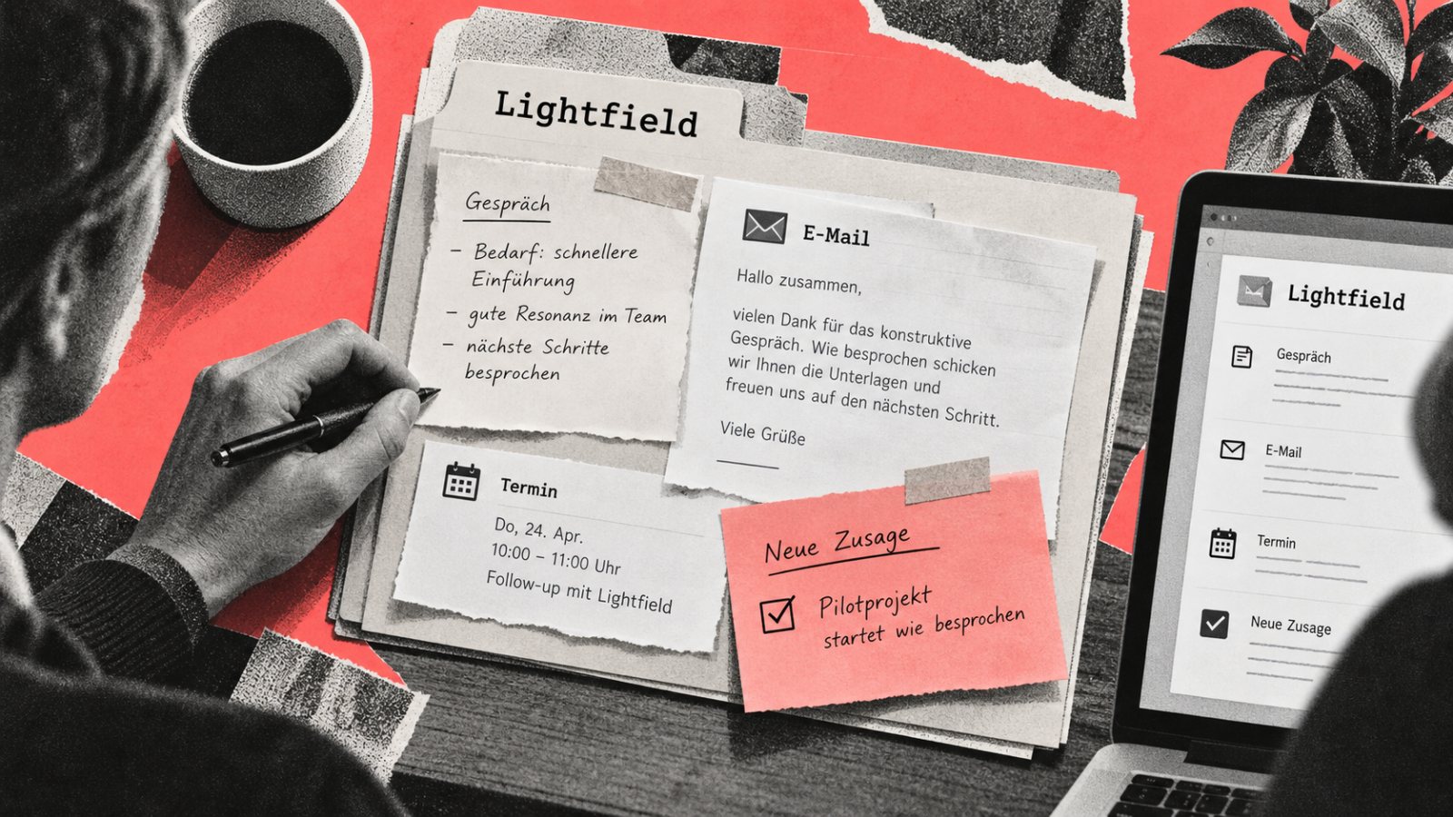 Lightfield erhält 47 Millionen Dollar – das CRM soll sich selbst pflegen