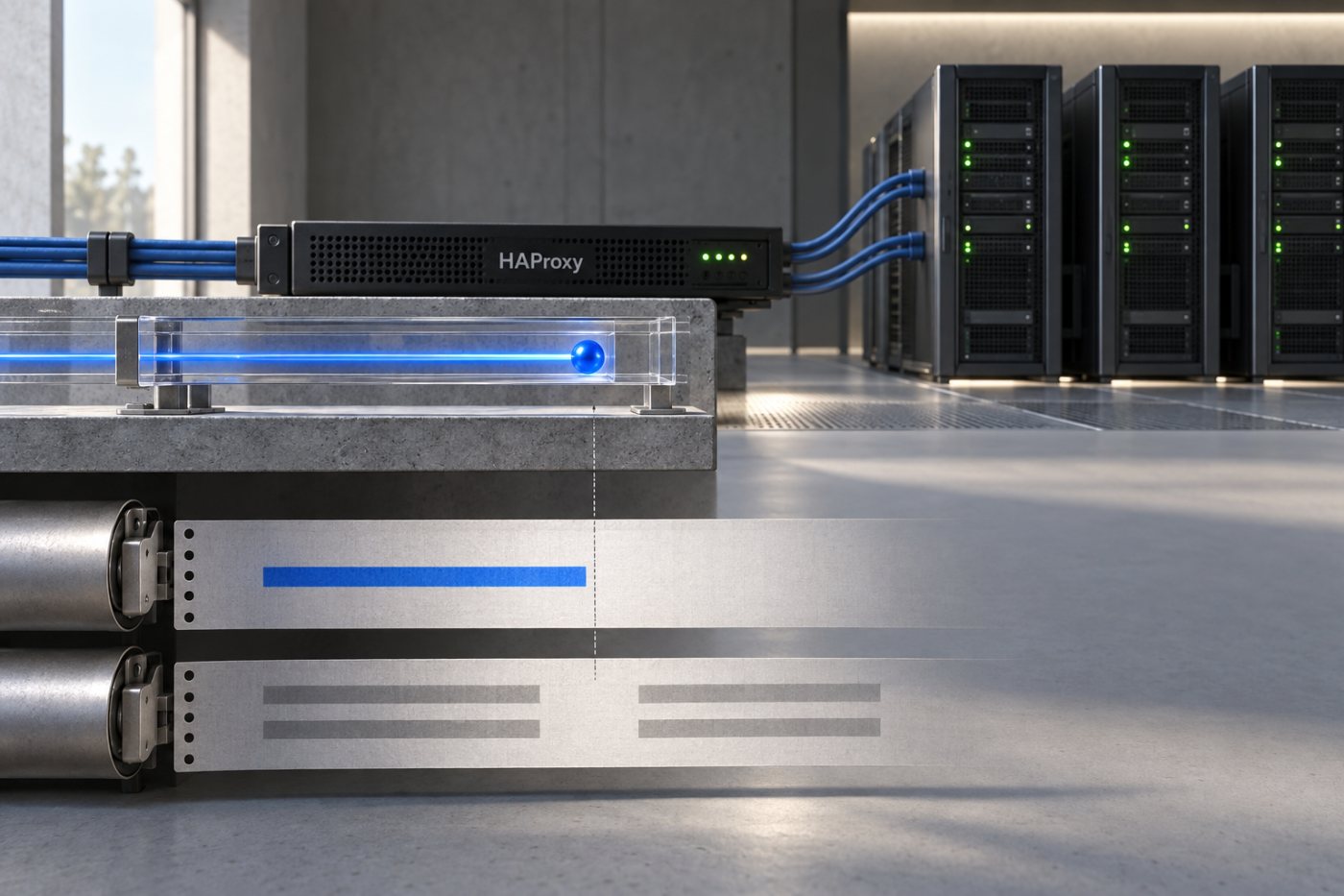 경계 구간에는 기록됐지만 HAProxy 뒤의 백엔드 로그에는 남지 않은 특정 HTTP 요청의 대조 결과