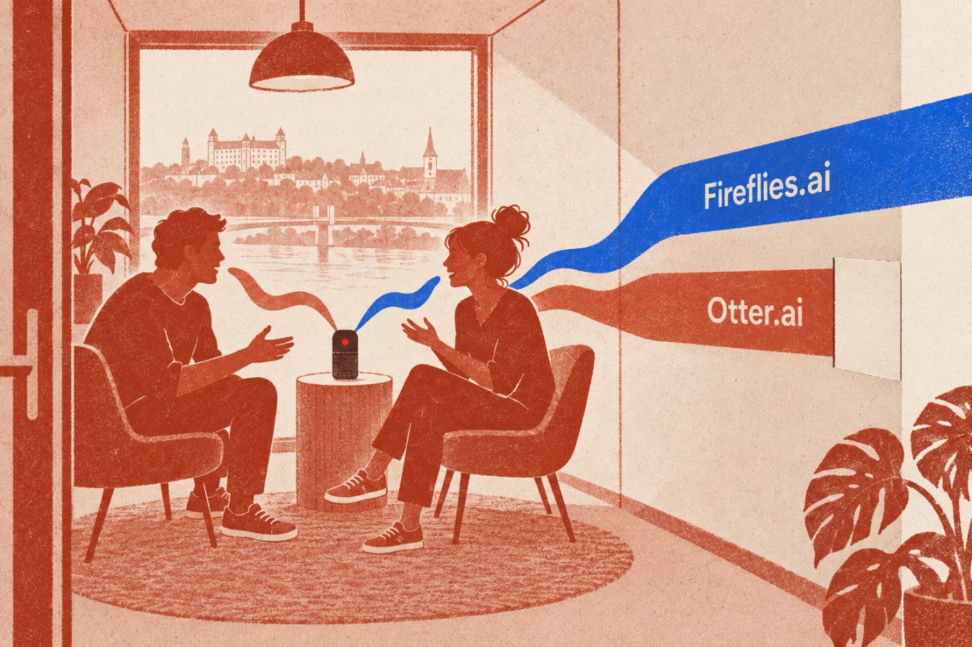 Pri slovenskom zákazníckom hovore rozhoduje jazyková podpora Fireflies.ai a Otter.ai.