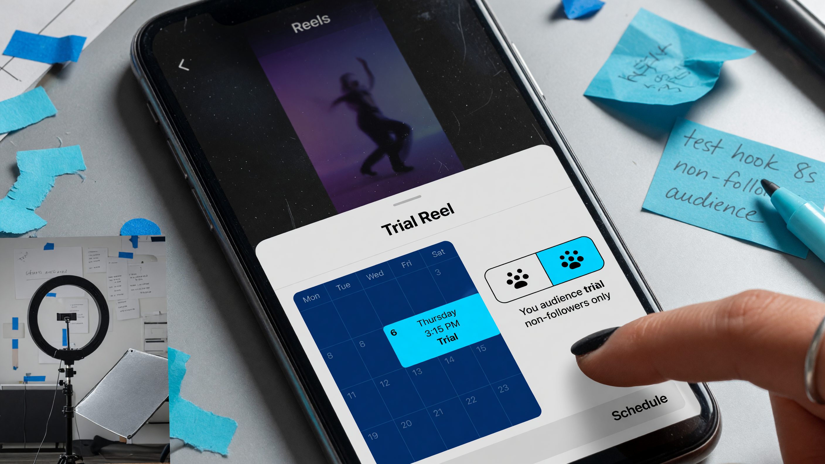 Как планировать Trial Reels в Instagram для тестирования контента