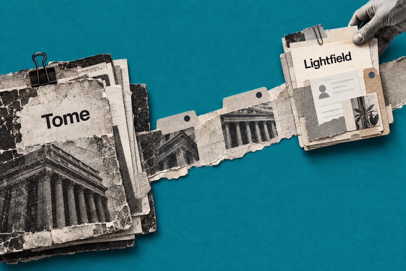 Tome’s earlier $80 million financing precedes Lightfield’s new $47 million Series A within the same company history.