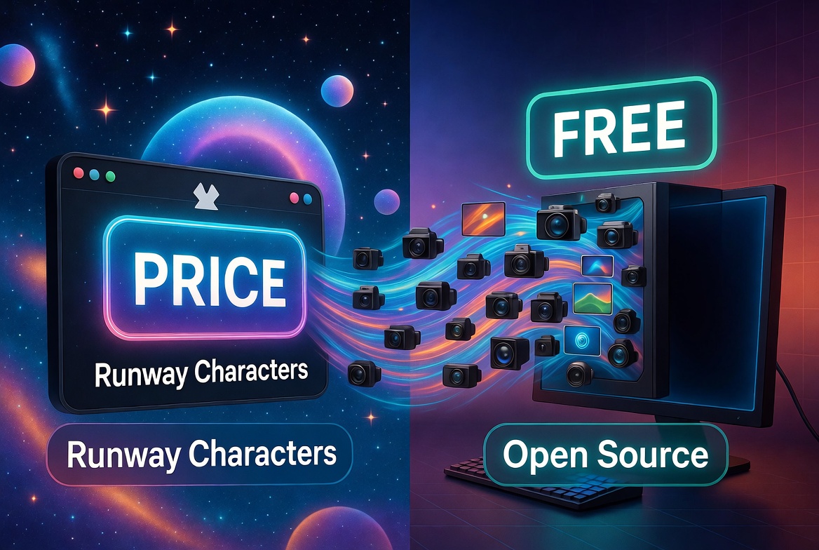 DeepCamLive: A Free Open-Source Alternative to Runway’s Characters