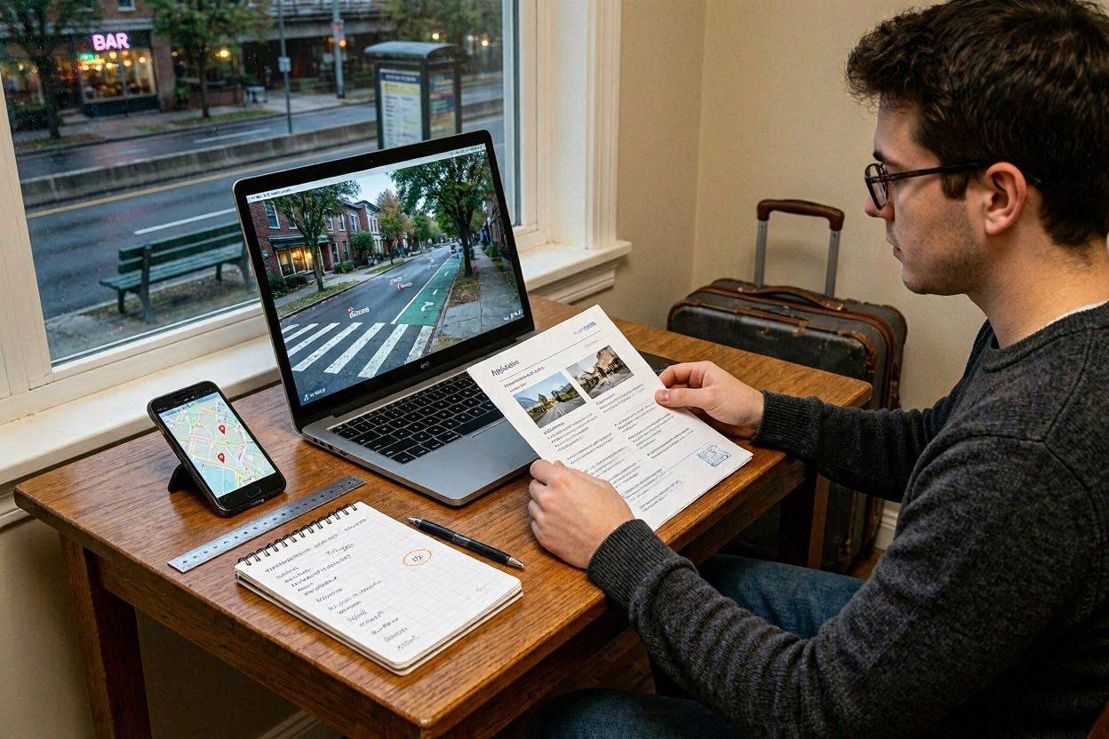 How to Use Google Maps and Street View to Investigate Apartment Safety Issues