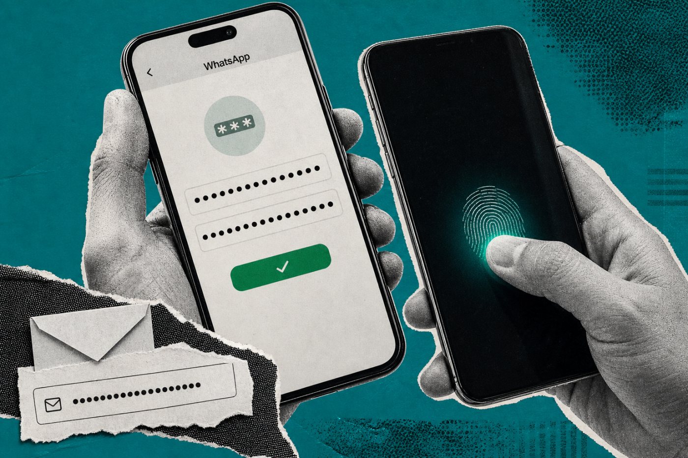 WhatsApp اکاؤنٹ میں two-step password اور device passkey الگ حفاظتی کردار ادا کرتے ہوئے