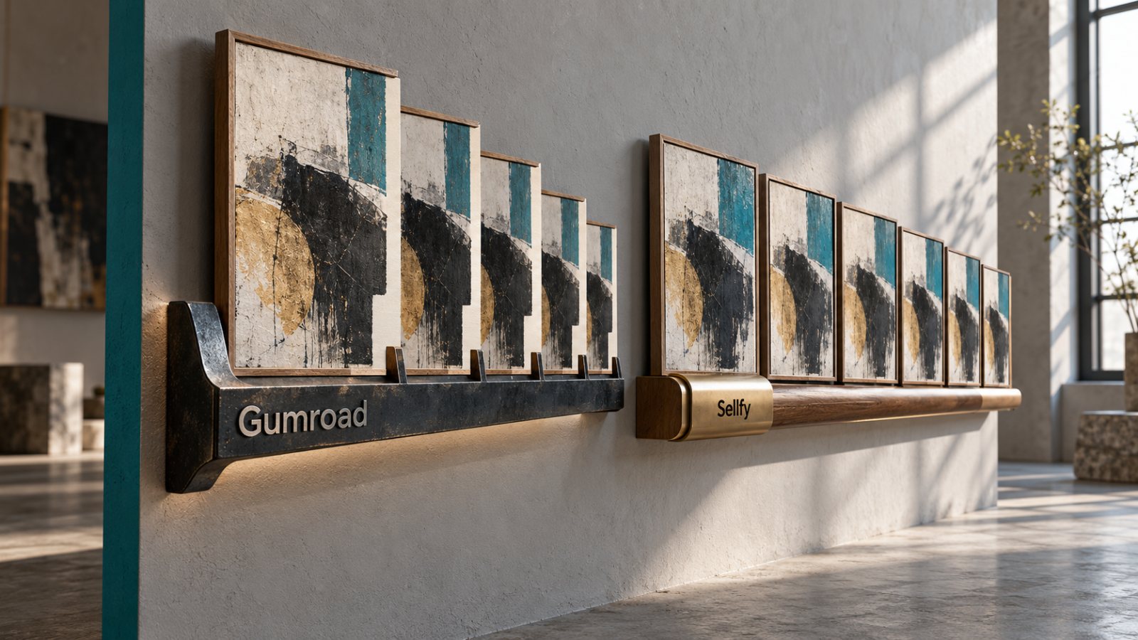 Gumroad или Sellfy: 10% с продаж дороже фиксированной платы при росте